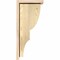 Ekena Millwork Ridgewood Rough Sawn Corbel w/Backplate, Douglas Fir, 6"W x 10"D x 22"H COR06X10X22RID01RDF - alternate 3